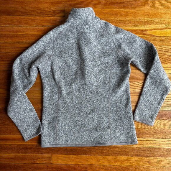 Patagonia Women's Better Sweater 1/4 Zip Grey Womens Small - Picture 6 of 11
